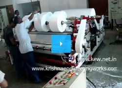 Krishna Engineering Works Slitting Rewinding Machine.mpg