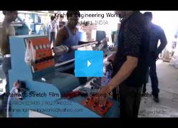 Automatic Stretch Film Shrink Film Slitting Rewinding Machine - Krishna Engineering Works